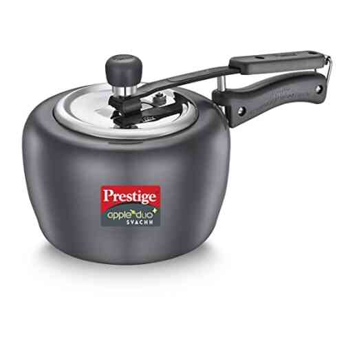 prestige hard anodised pressure cooker 3 litre