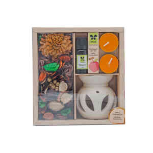 IRIS Apple Cinnamon Fragrance Gift Set – Best Home Fragrance Online | Buy Candles Online 1