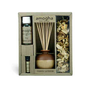 IRIS Amogha French Lavender Fragrance Gift Set – Best Home Fragrance Online | Buy Candles Online 1