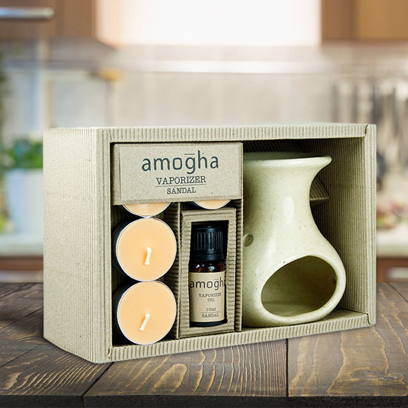 IRIS Amogha Sandal Vaporizer 202 – Best Home Fragrance Online | Buy Candles Online 2
